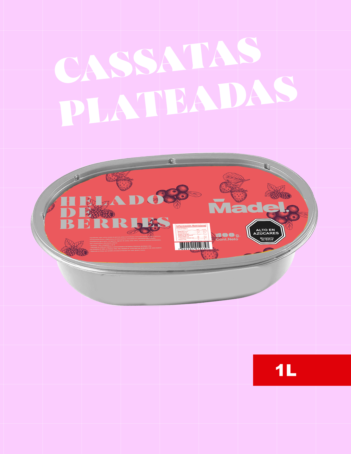 Cassata Berries [6 Unidades]