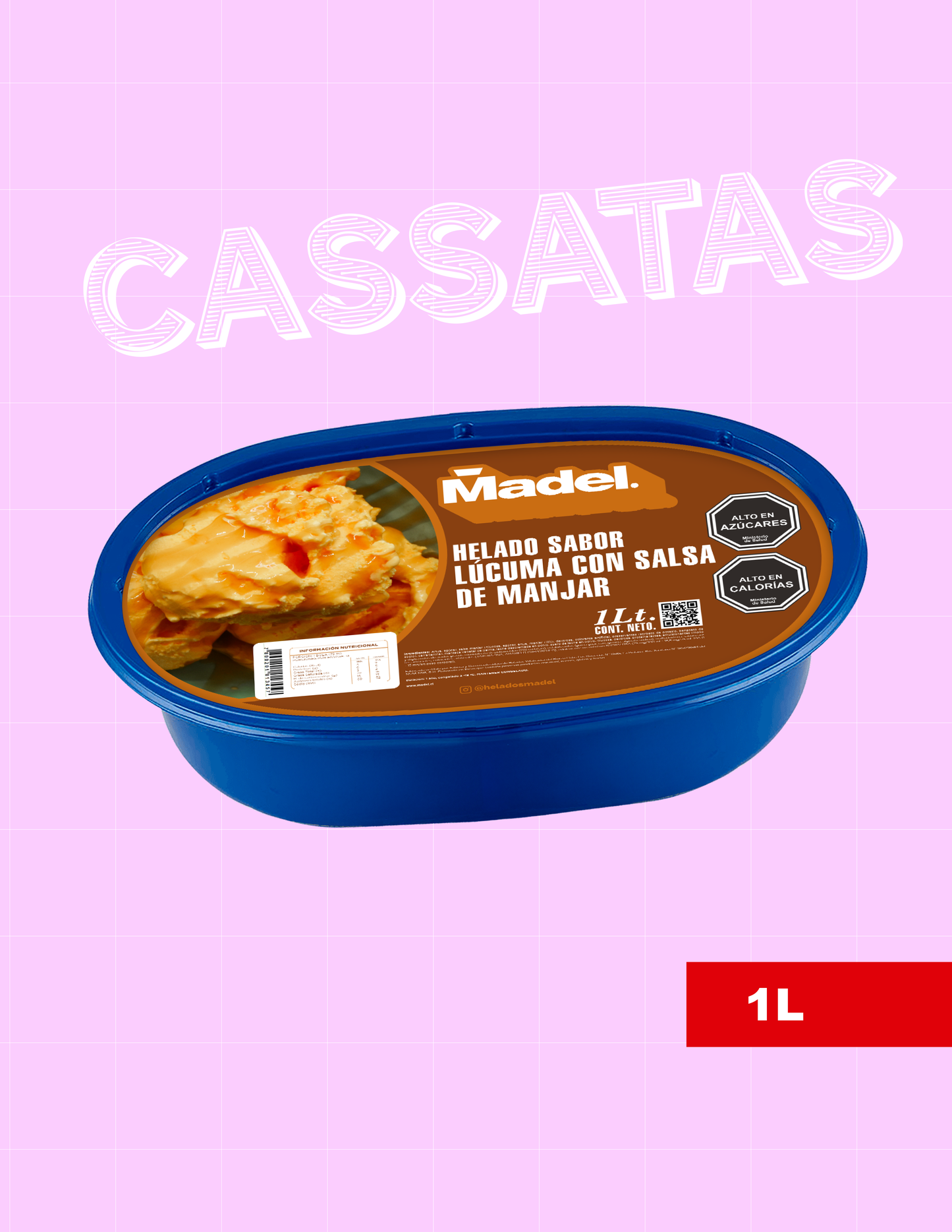 Casata Lúcuma Manjar [6 Unidades]