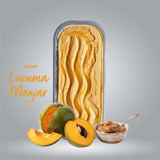 Bacha Lúcuma con salsa de Manjar [4.8L]