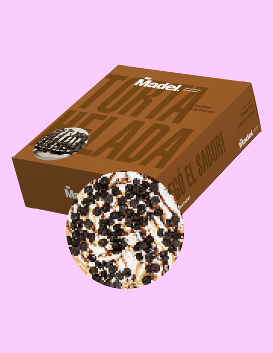 Torta Helada Cookies and Cream [4 Unidades]