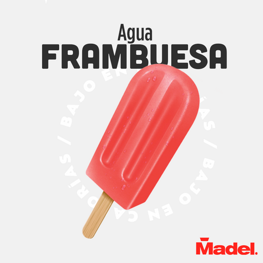 Agua Frambuesa Madel [48 Unidades]