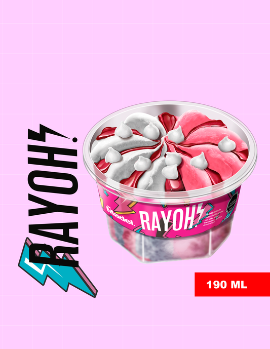 Rayoh Frutilla Crema [16 Unidades]